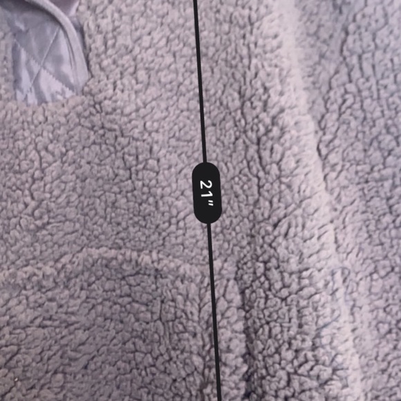 Wallflower fluffy Sherpa jacket pullover - Picture 4 of 4